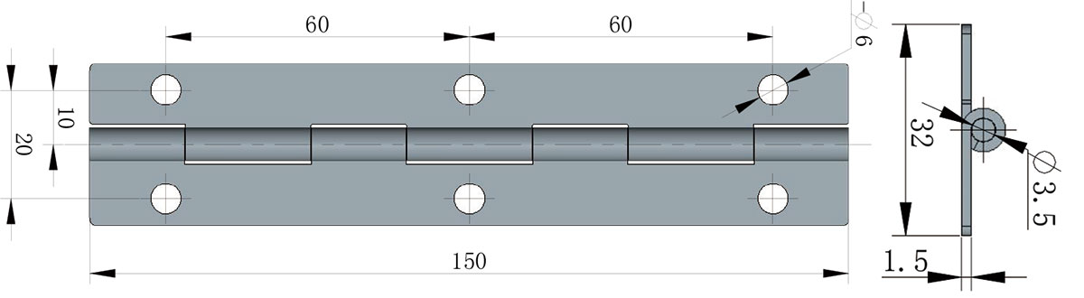 CL253-5-HINGE-NINGBO