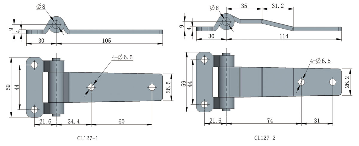 CL127-1-2-HINGE-NINGBO